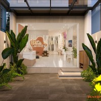 Thiết kế nội thất spa Lavender phong cách hiện đại nữ tính